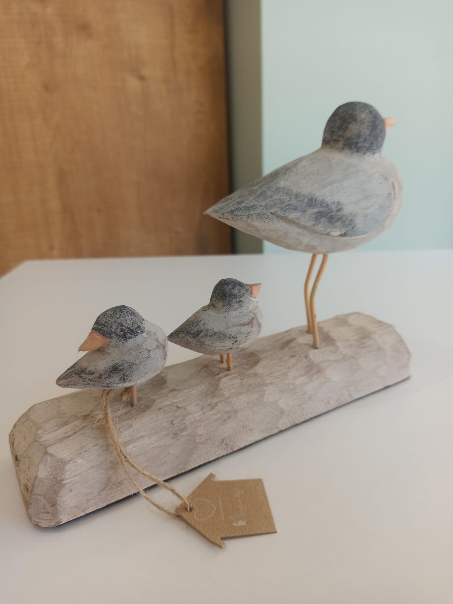 Decorazione Pulcinelle legno e metallo