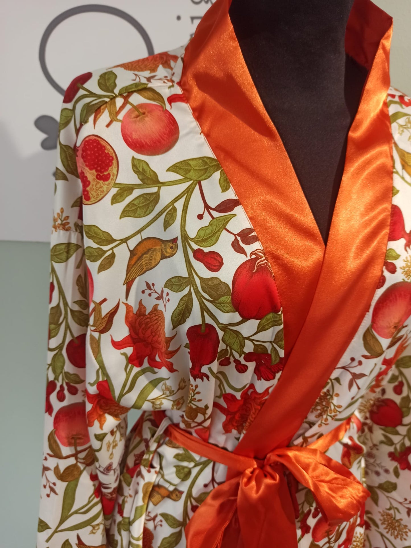 Vestaglia kimono Melograni