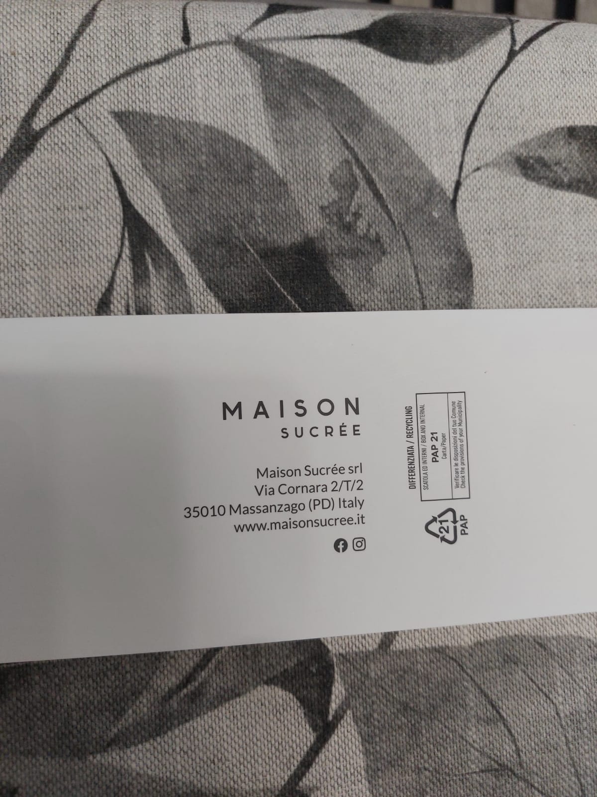 Tovaglia lino e cotone