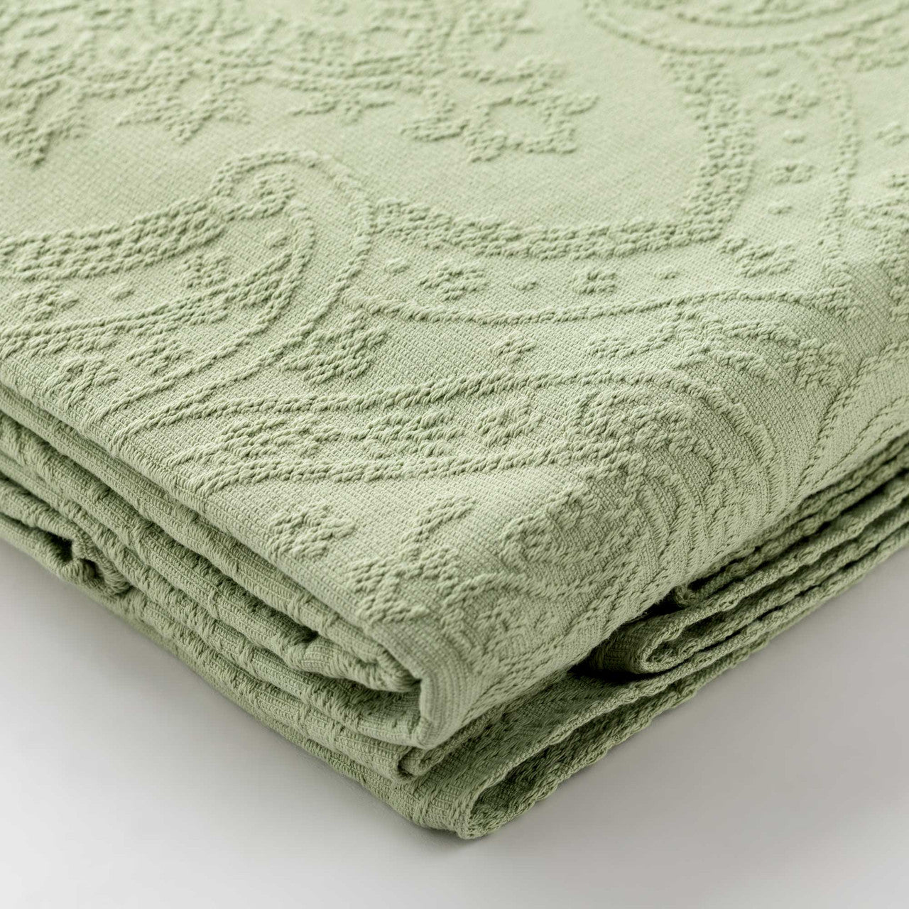 Kahiko - Copriletto in Cotone Jacquard