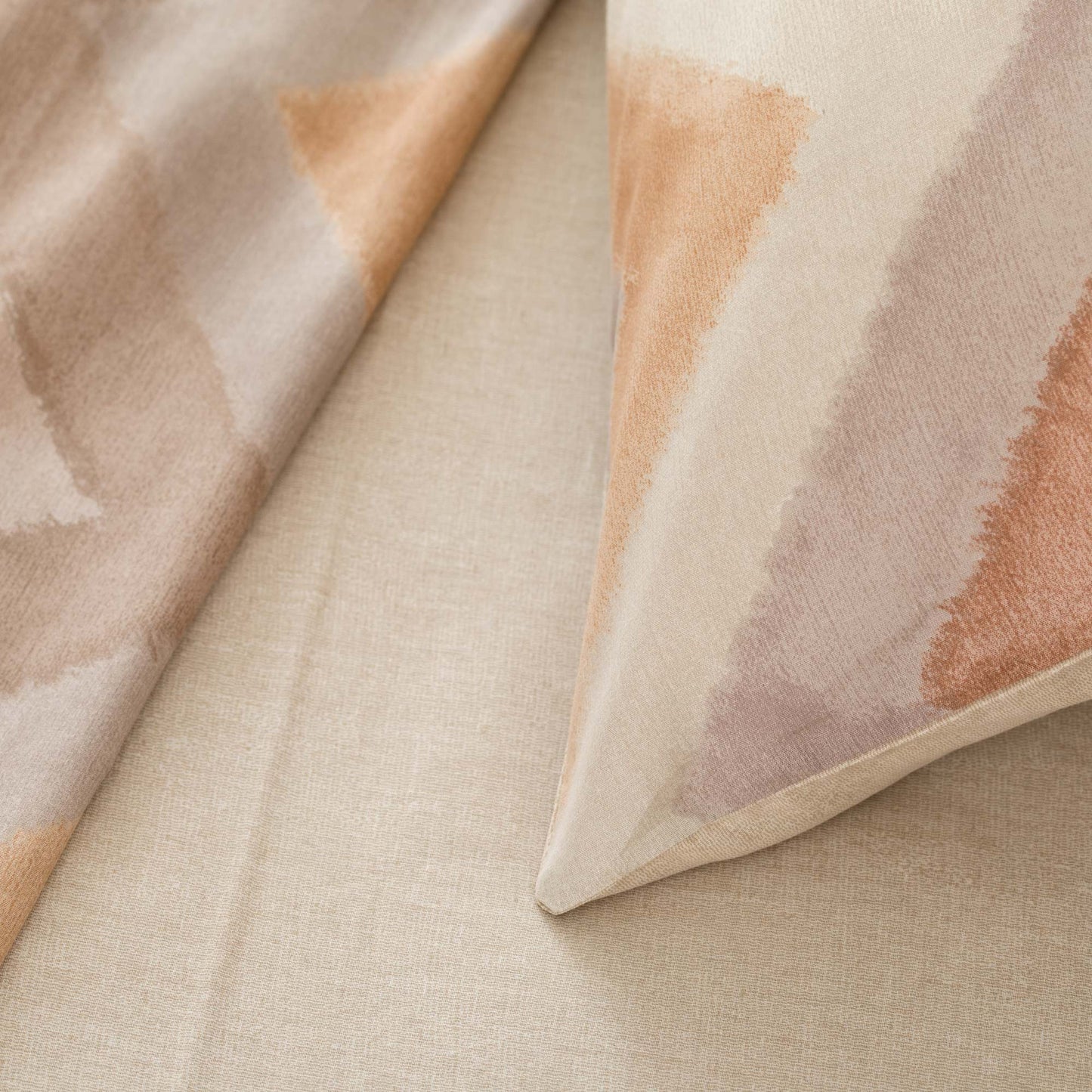 Completo letto in cotone ARBEN CREMA