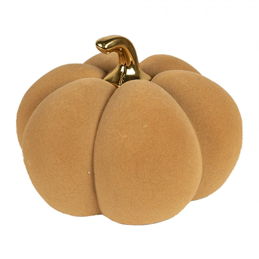 Decorazione Zucca gialla ceramica