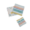 Set 2 Strofinacci Bollicine a Righe e Bolle Piccole – Brandani