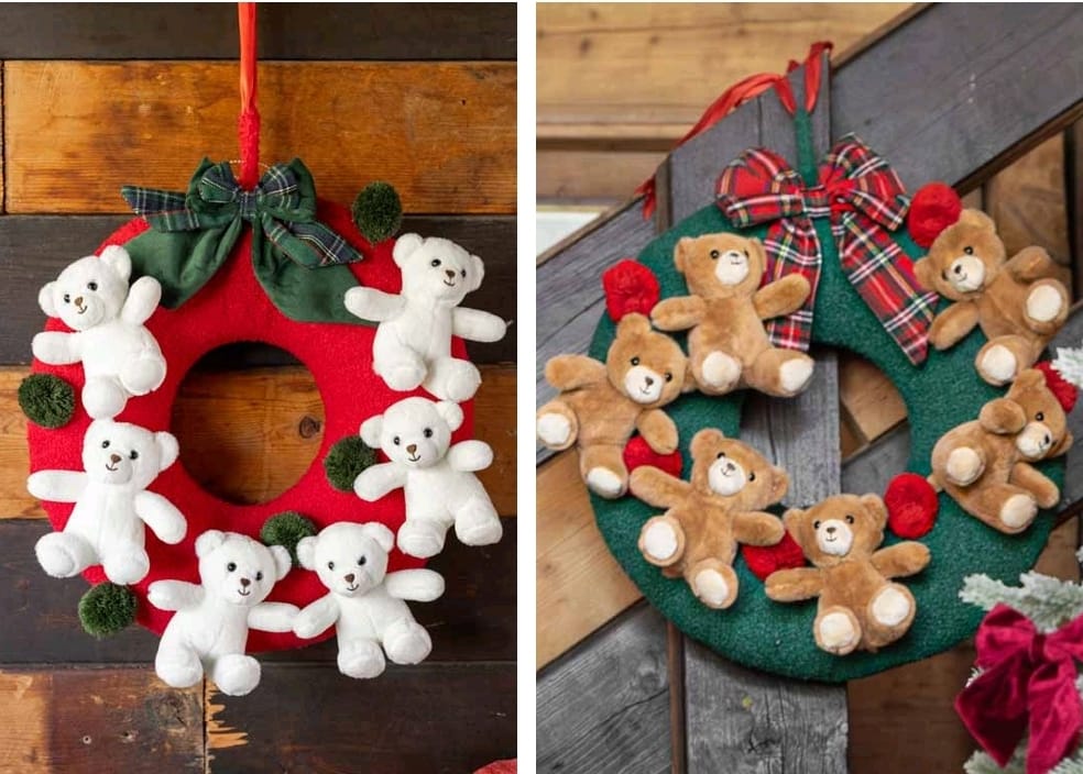 ghirlanda con orsetti l'Atelier17