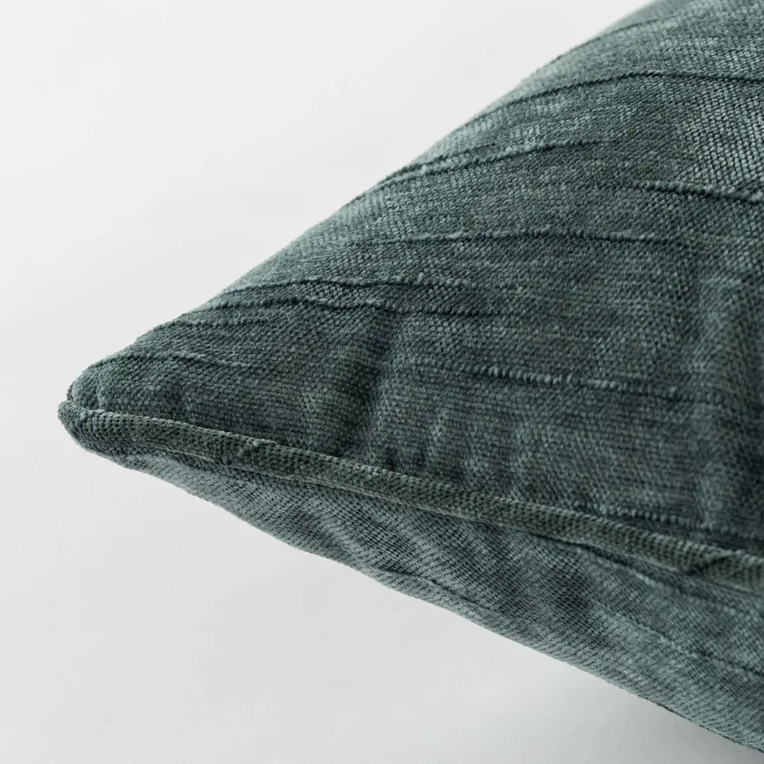 Cuscino arredo ciniglia fiammata Lorey bosco