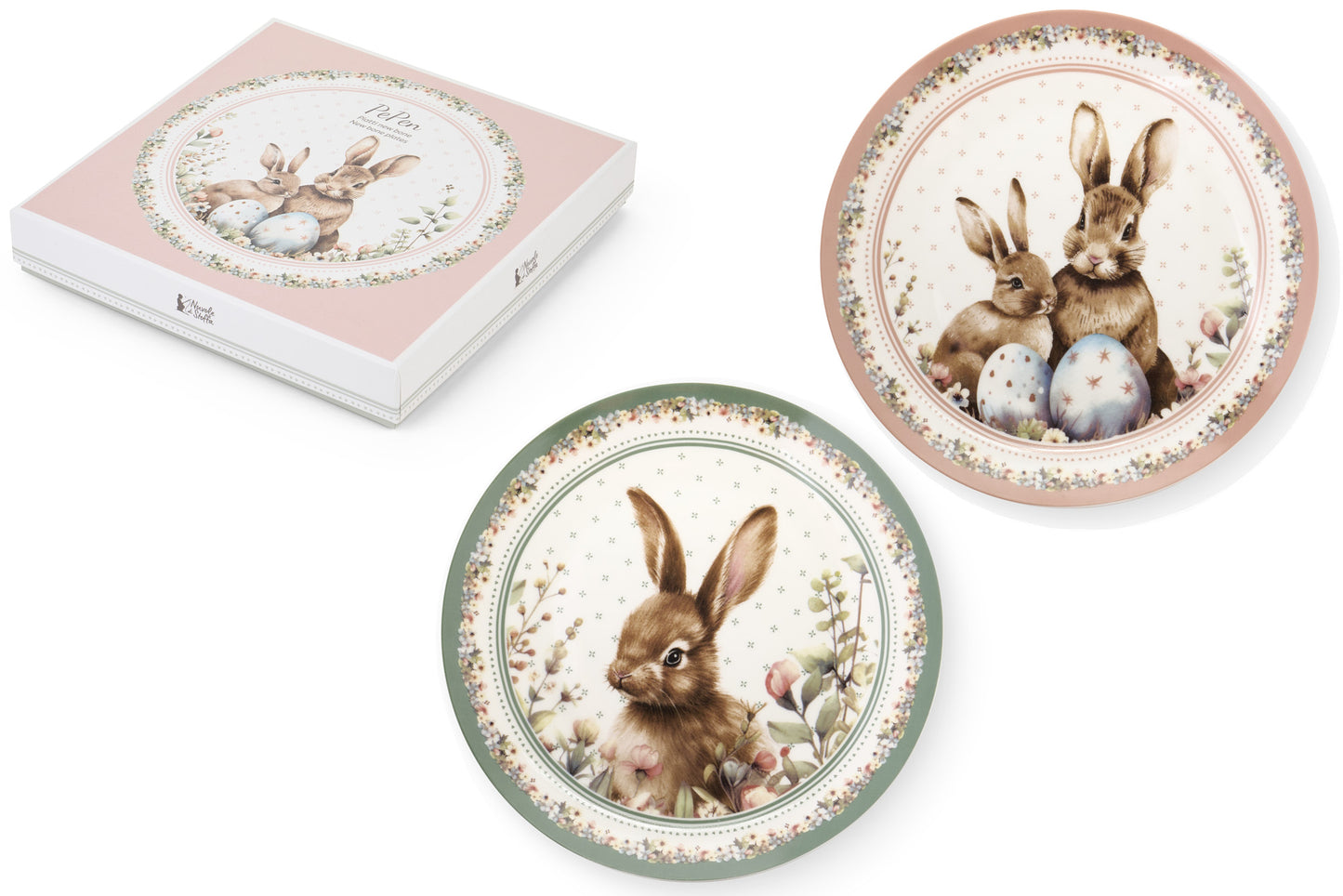 Set 2 piattini dolce PePen