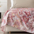 Completo letto in Cotone Stampato Gledia MALVA