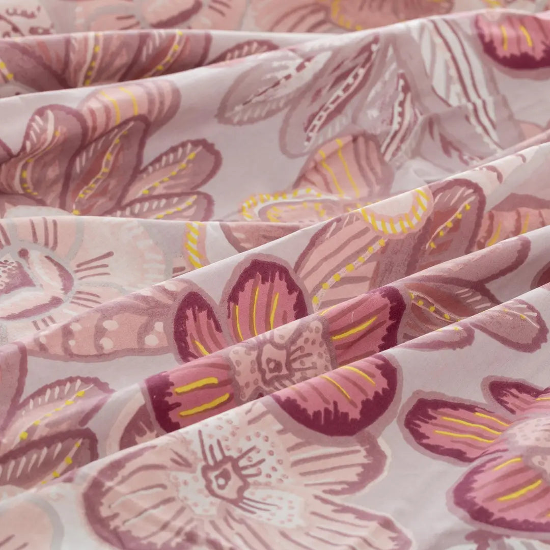 Completo letto in Cotone Stampato Gledia MALVA