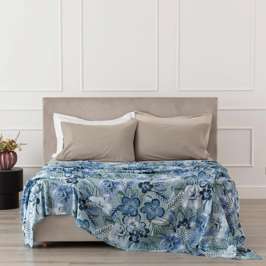 Completo letto In Cotone Stampato Gledia OCEANO