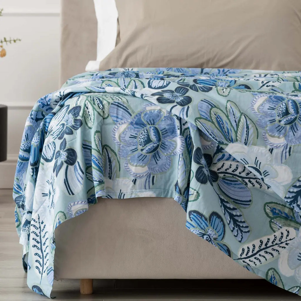 Completo letto In Cotone Stampato Gledia OCEANO