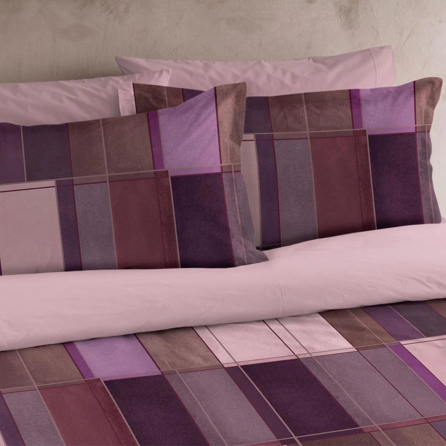parure copripiumino Rory 100% cotone percalle