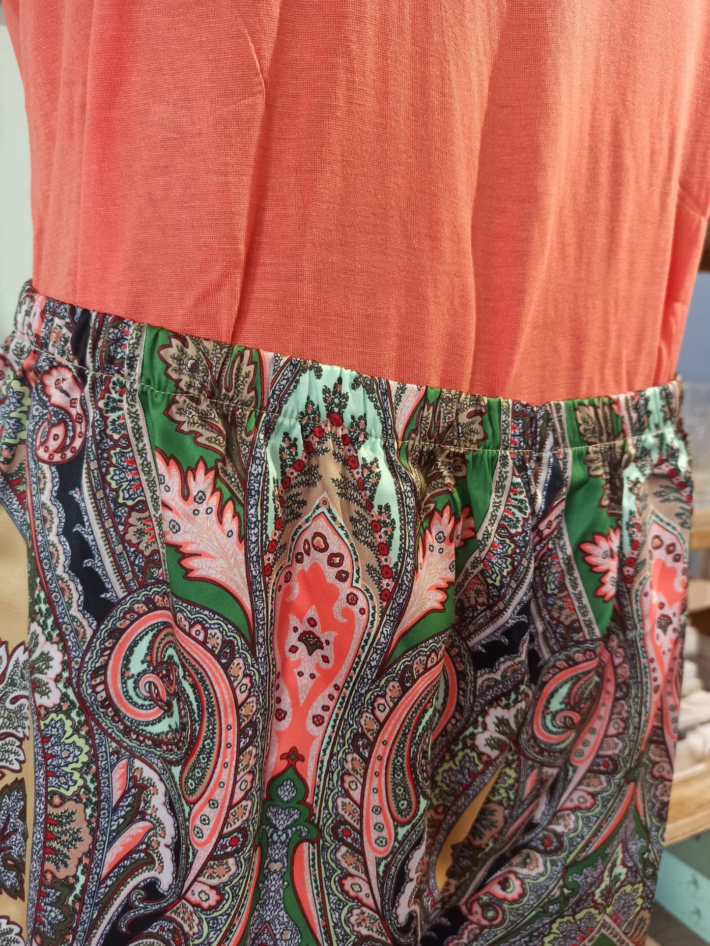 Pigiamino Paisley Multicolor