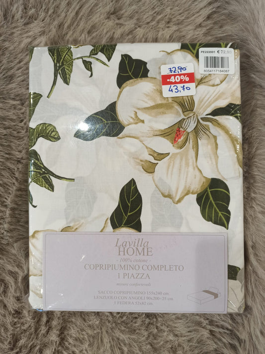 Copripiumino completo singolo HAIKO