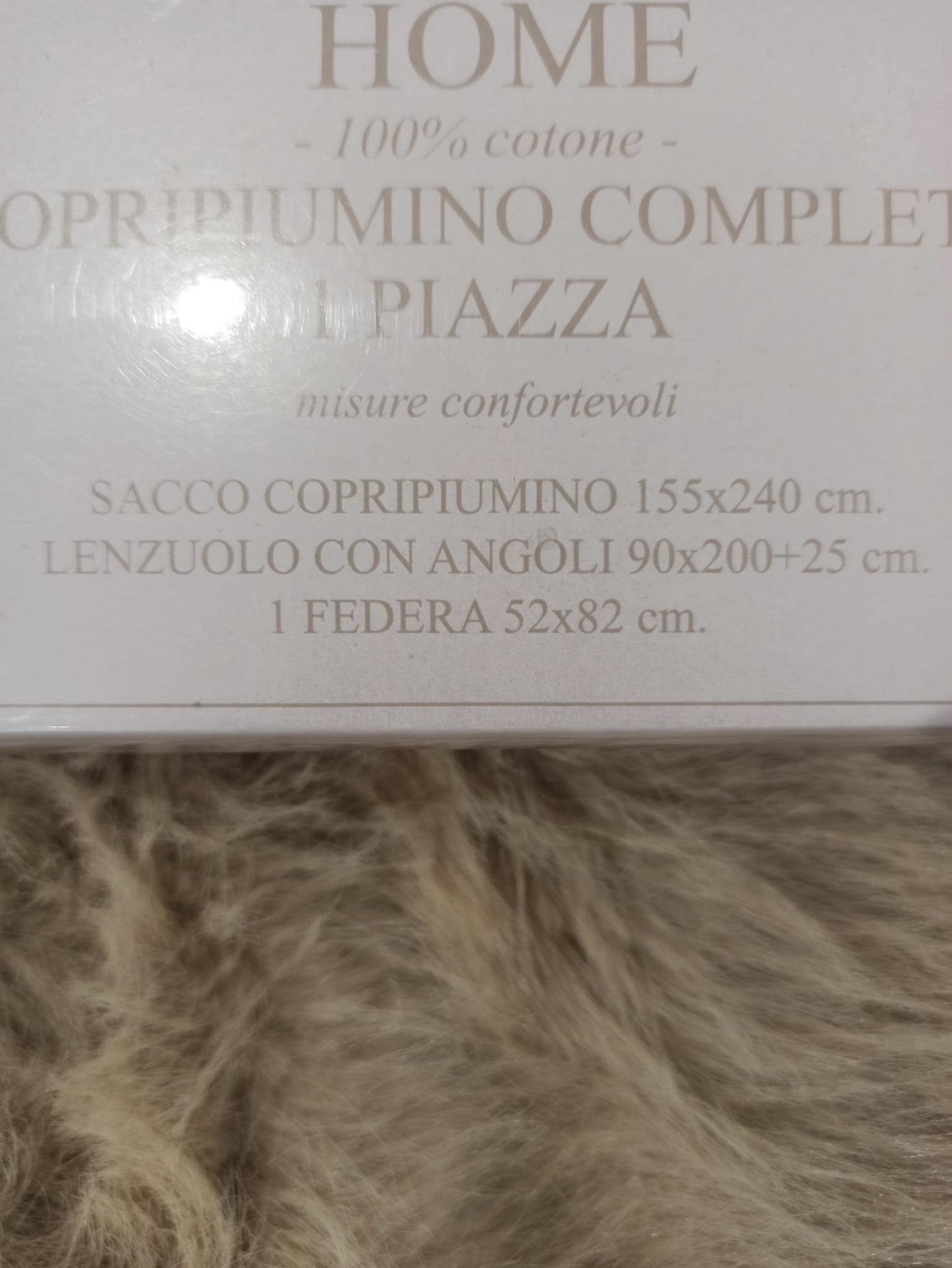 Copripiumino completo singolo FAVOLA