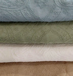 Kahiko - Copriletto in Cotone Jacquard