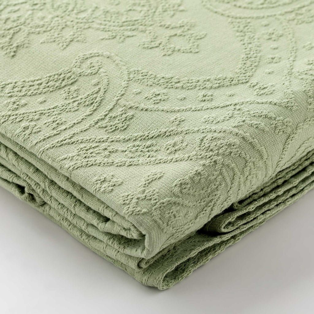 Kahiko - Copriletto in Cotone Jacquard