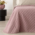 Trapuntino in Mussola di Cotone - Malva