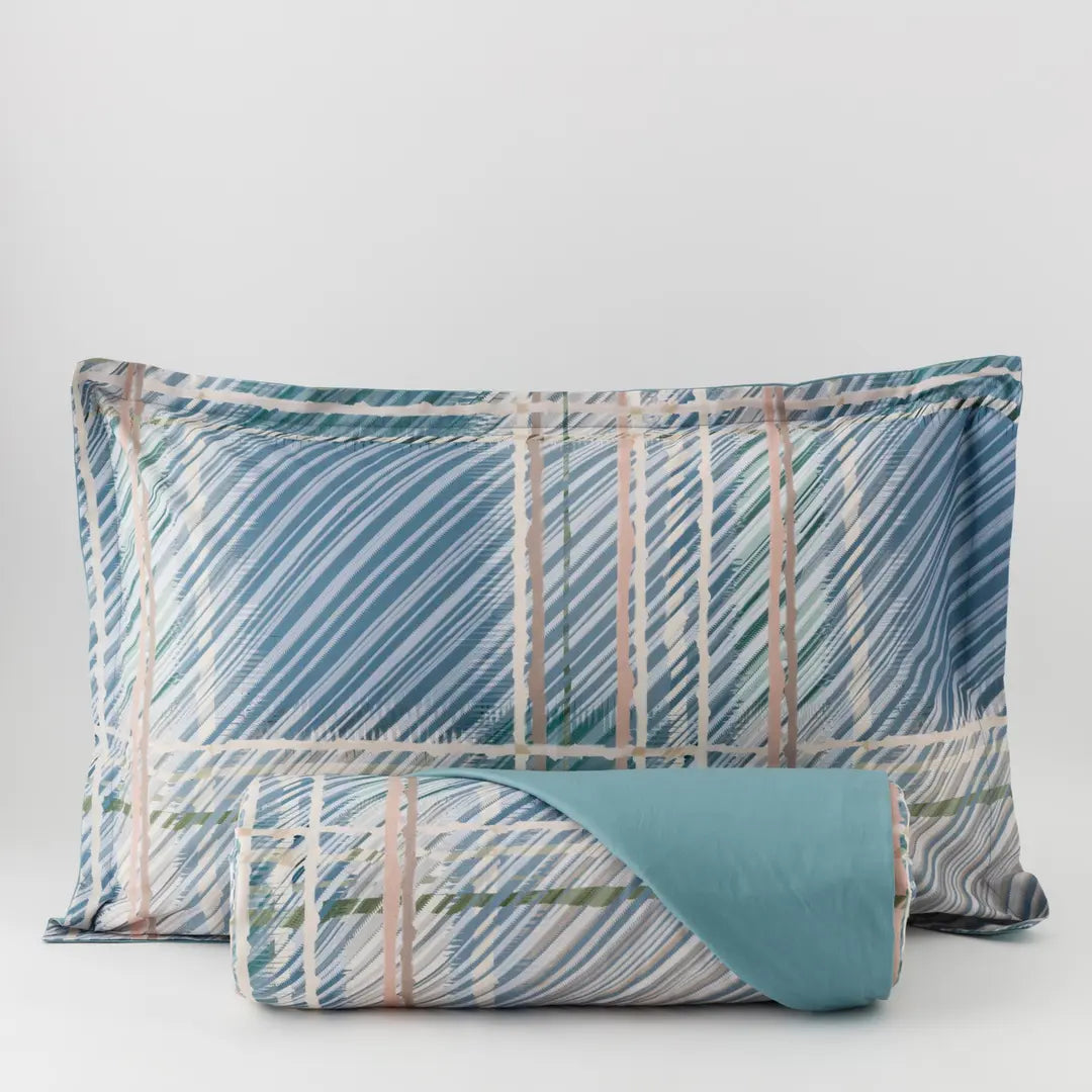 Parure Copripiumino Percalle Yuta Carta da Zucchero