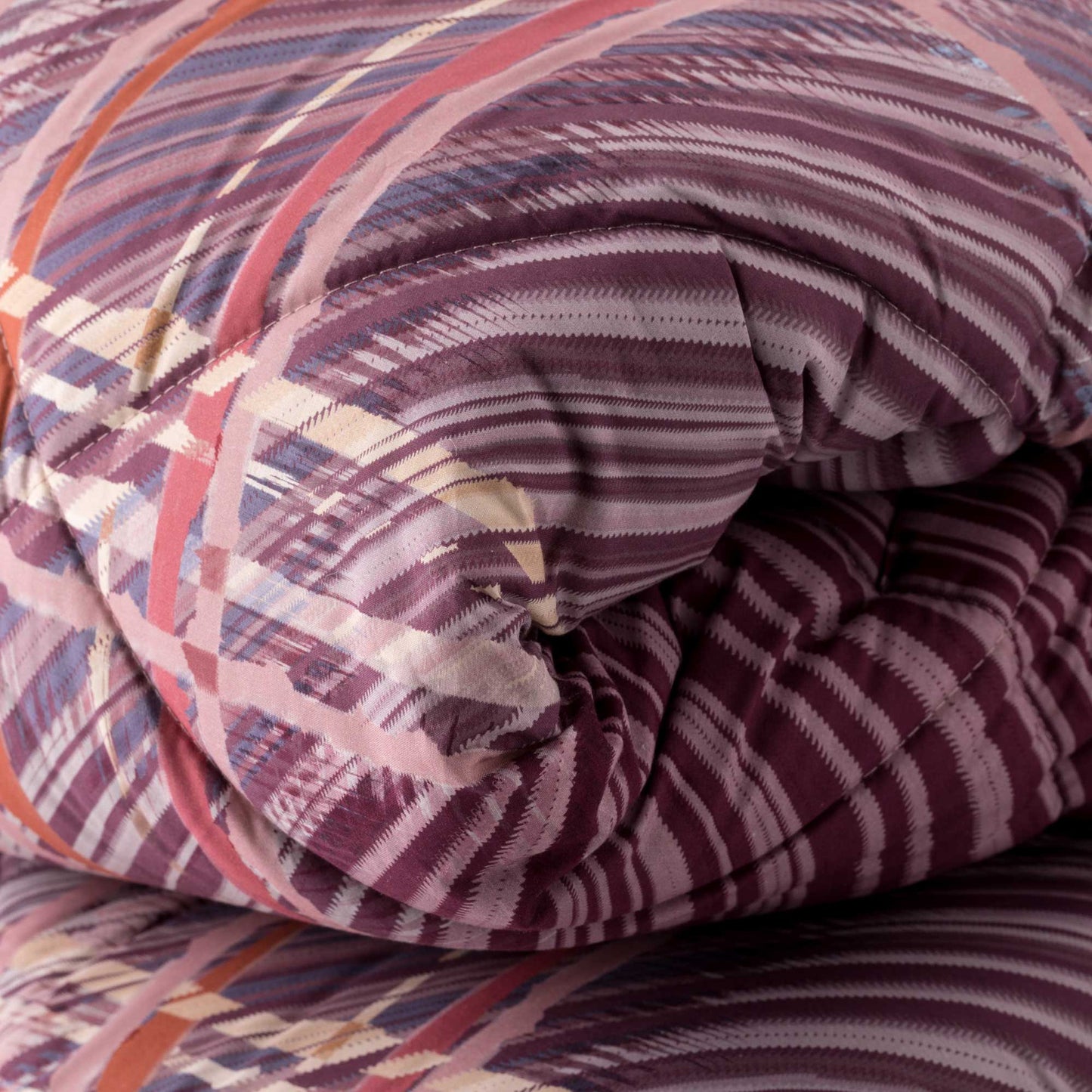 Trapunta Velluto YUTA ROSSO MELOGRANO