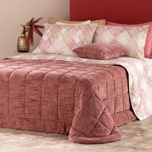 Trapunta ciniglia fiammata Lorey Loto