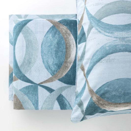 Completo Letto Cotone Garzato Robert OTTANIO