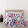 COMPLETO LENZUOLO COPRILETTO  MELIKA PERCALLE ORCHIDEA