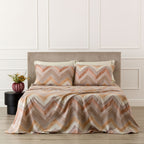 Completo letto in cotone ARBEN CREMA