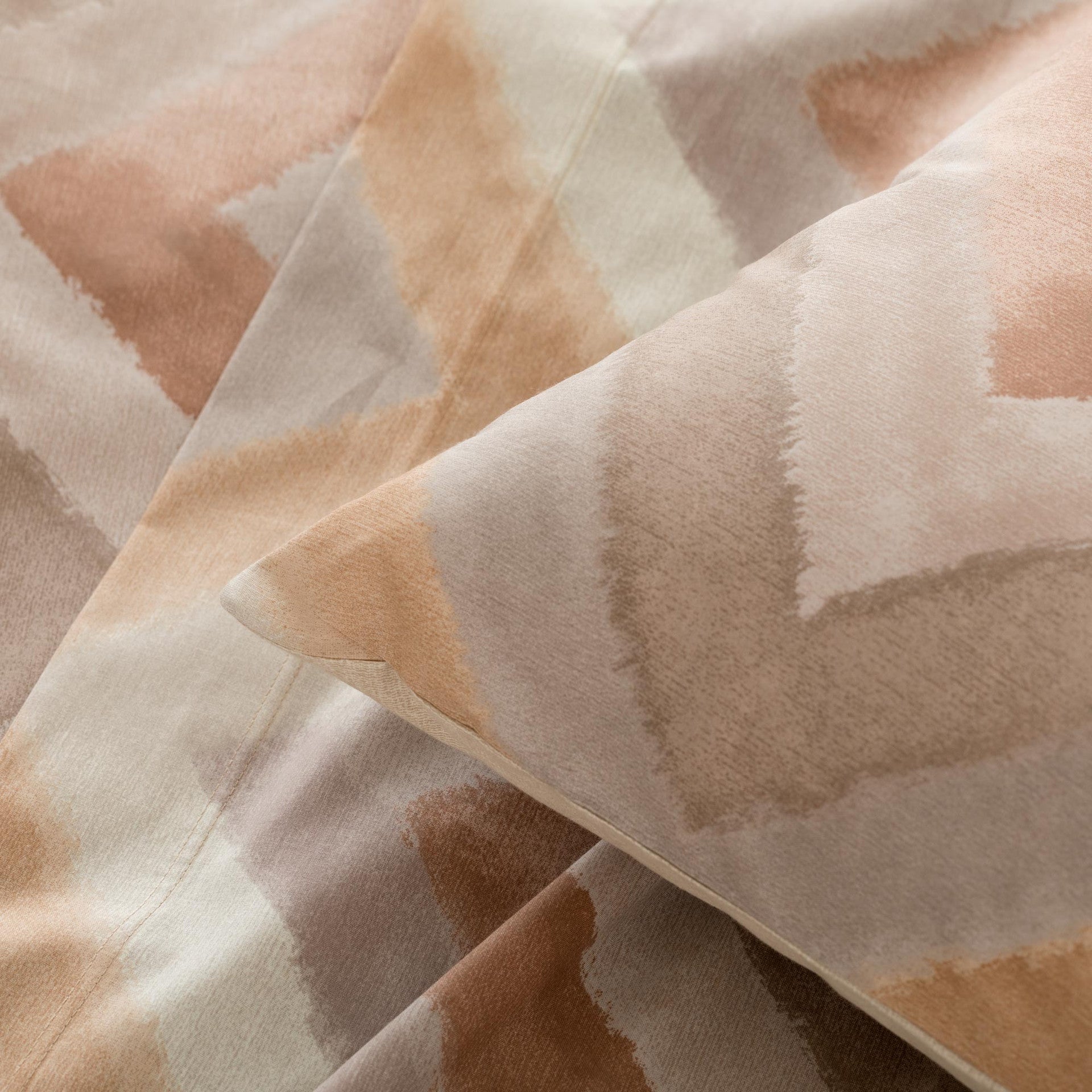 Completo letto in cotone ARBEN CREMA