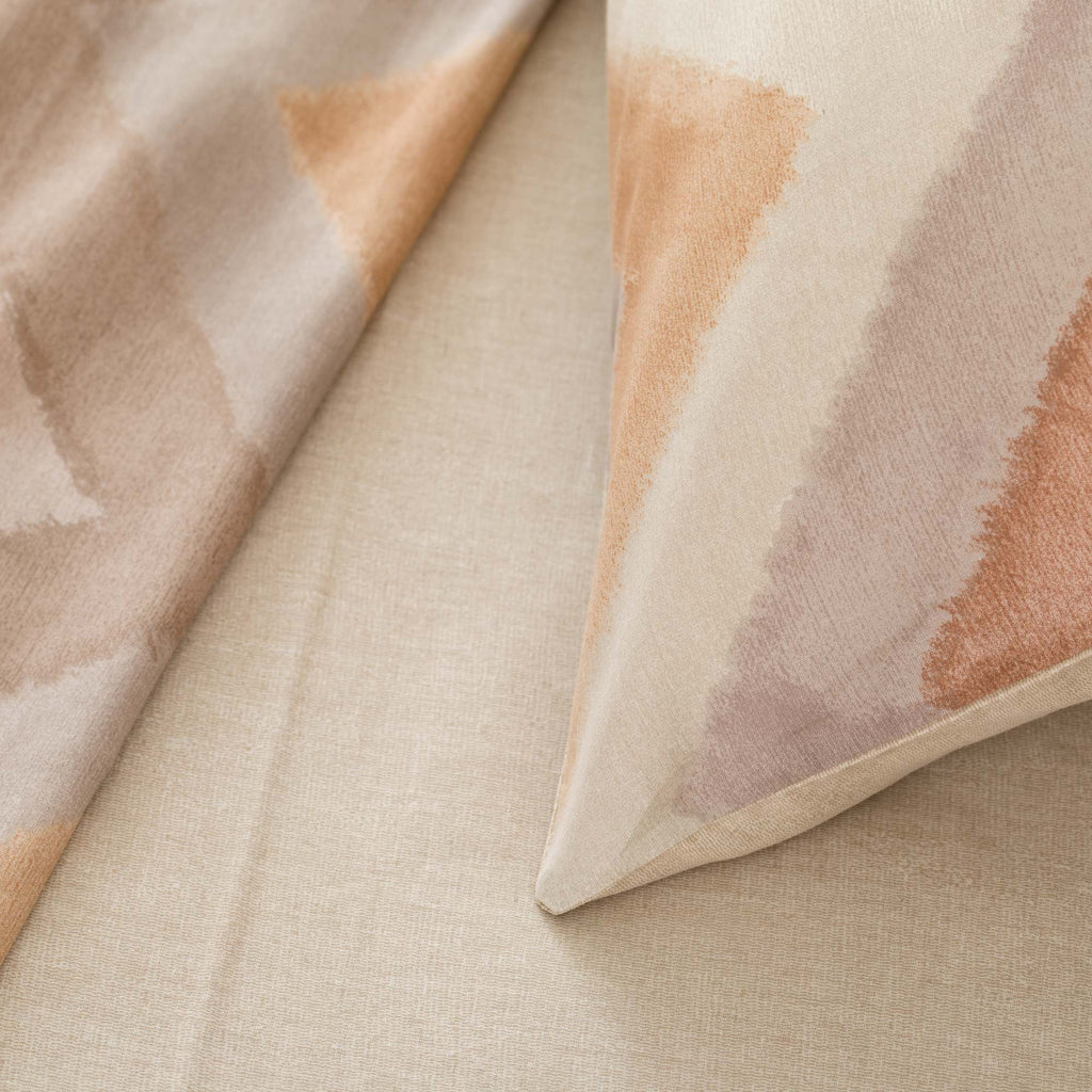 Completo letto in cotone ARBEN CREMA