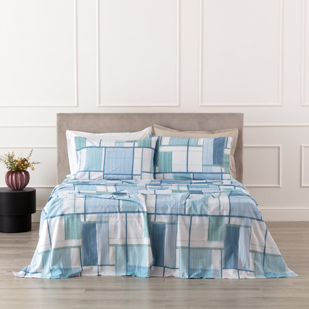 Completo letto in cotone JURI OCEANO