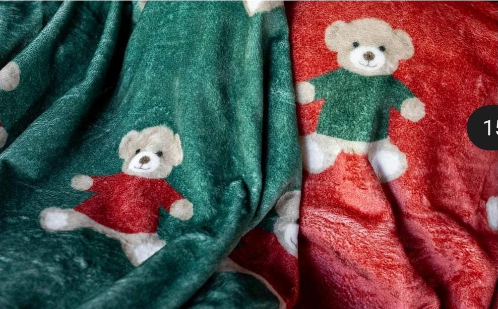 Plaid “Petit Noël” 155X205cm