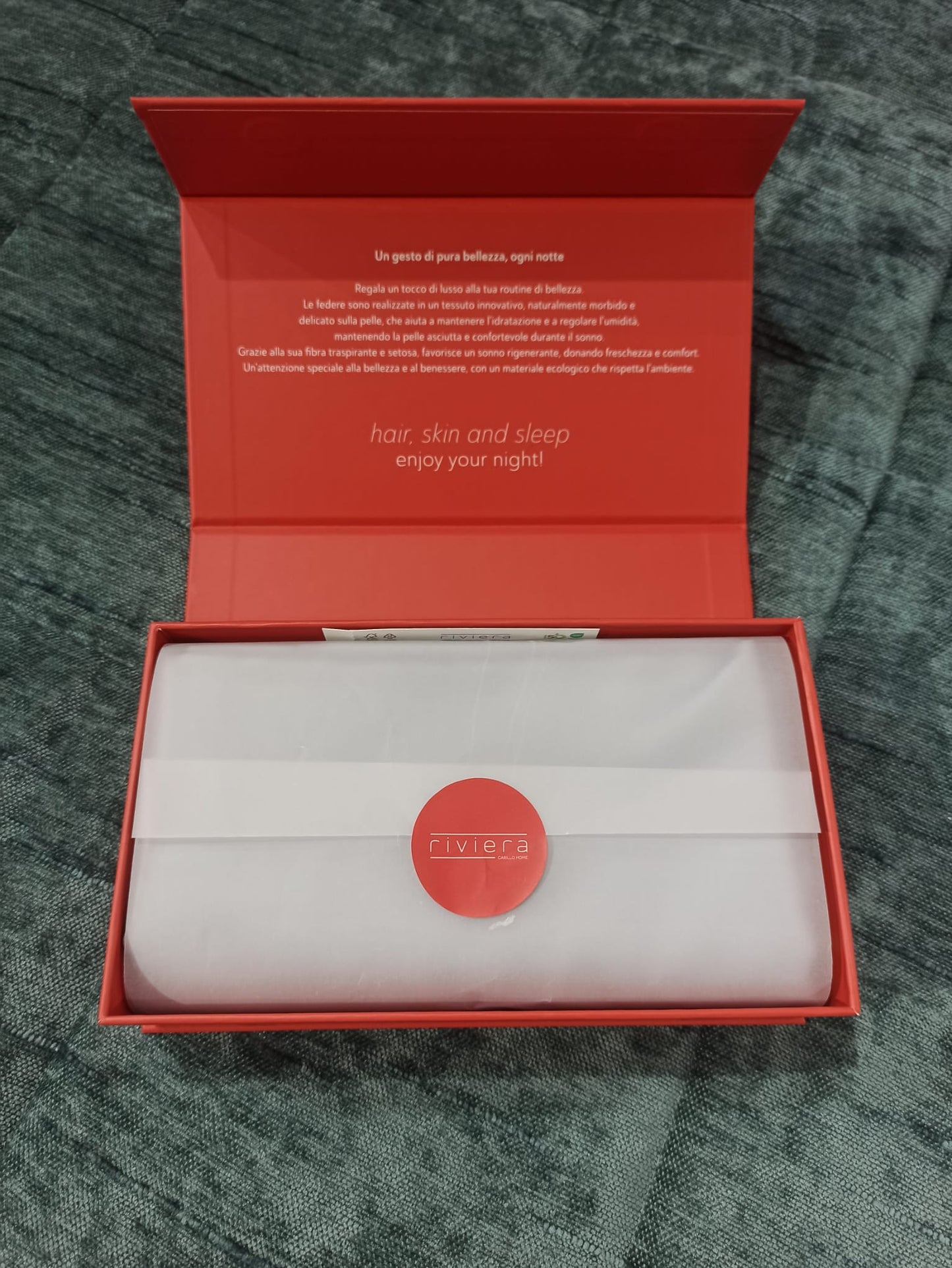 Coppia di federe in Lyocell