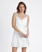 Canotta Donna/Sposa con spalline, in raso - Luxury