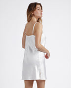Canotta Donna/Sposa con spalline, in raso - Luxury