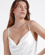 Pigiama Donna/Sposa con spalline, in raso - Luxury