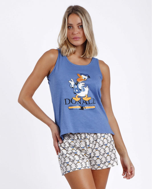 Pigiama Canotta e pantaloncini - DISNEY Paperino