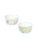 Ciotola bollicine set 2pz NEW BONE CHINA