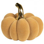 Decorazione Zucca gialla ceramica piccola