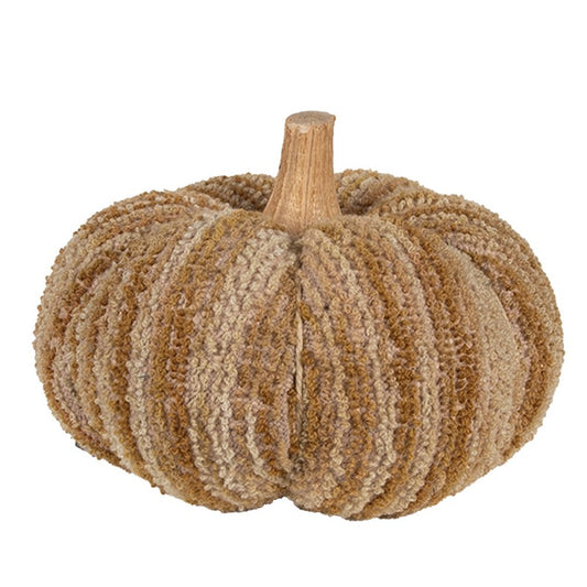 Decorazione Zucca 15cm marrone