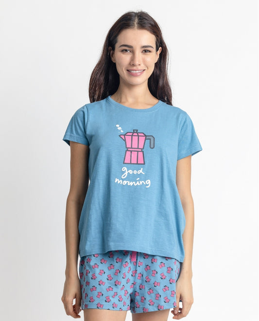 Pigiama T-Shirt e pantaloncini - GOOD MORNING