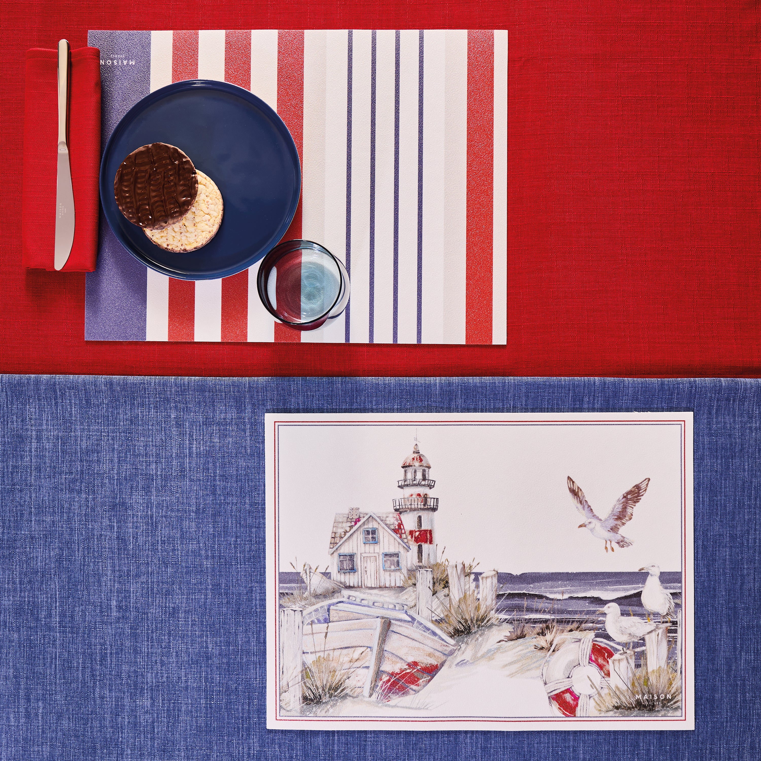 tovagliette all'americana in vinile