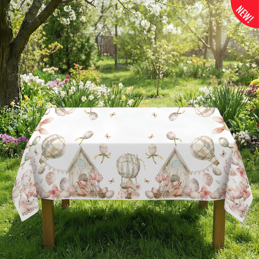 Tovaglia cotone Panama - Pink Easter