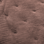 Trapunta Matrimoniale Leggera In Velluto Plisse Caleb Rosa cipria