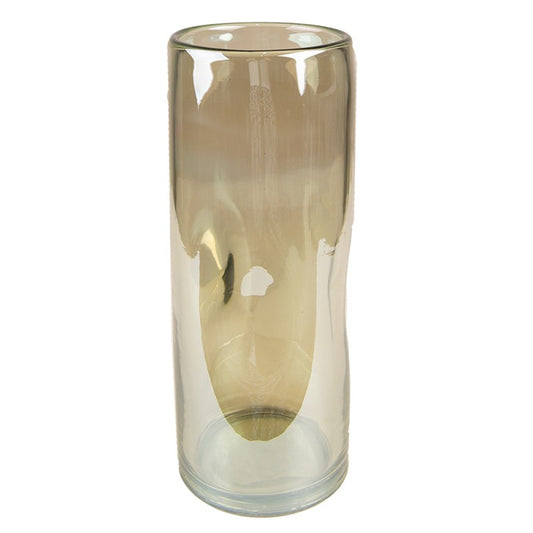 Vaso in vetro verde
