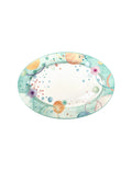 Vassoio ovale Bollicine NEW BONE CHINE