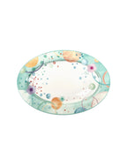 Vassoio ovale Bollicine NEW BONE CHINE